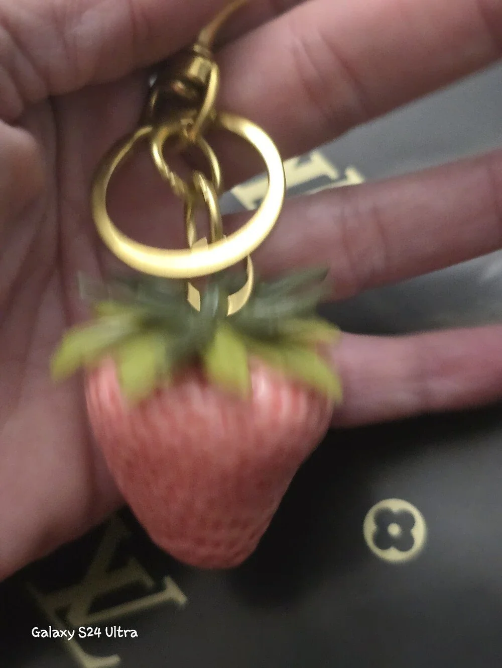 Strawberry 🍓 Bag Charm/ Keychain NEW